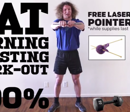 Do You Want To Knit? Do You Want To Stay Fit? Say No More….